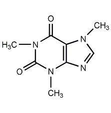 咖啡因结构式