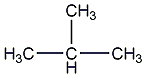 异丁烷结构式