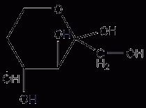 D-果糖结构式