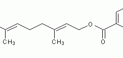 苯甲酸香叶酯结构式