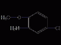 5-氯-2-甲氧基苯胺结构式