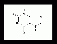 黄嘌呤结构式