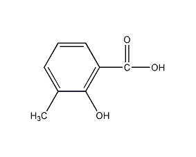 3-甲基水杨酸结构式