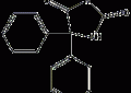 5,5-联苯基乙内酰脲结构式