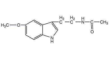 褪黑素结构式