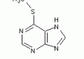 6-甲巯基嘌呤结构式