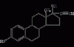 炔雌醇结构式
