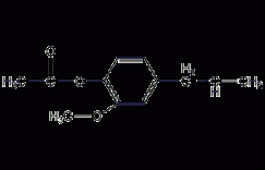 乙酸丁香酚酯结构式