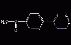 4-乙酰基联苯结构式