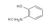 2-氨基酚盐酸盐结构式