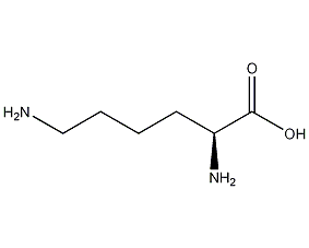 L-赖氨酸结构式