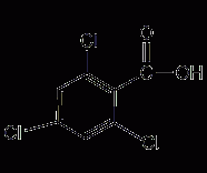 2,4,6-三氯苯甲酸结构式