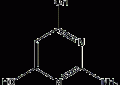 2-氨基-4,6-二羟基嘧啶结构式