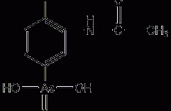 乙酰胂胺结构式