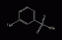 3-氨基苯磺酰胺结构式