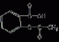 乙酰水杨酸结构式