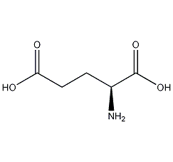 L-谷氨酸结构式