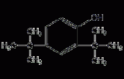 2,4-二叔丁基苯酚结构式