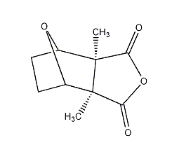 斑蝥素结构式