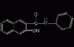 N-(3-羟基-2-萘甲酰基)苯胺结构式