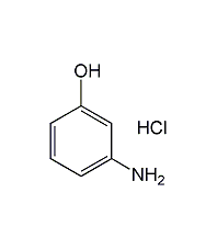 3-氨基苯酚盐酸盐结构式