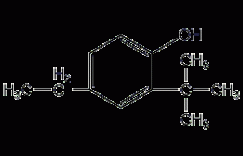 2-叔丁基-4-乙基苯酚结构式