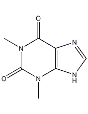 茶碱结构式