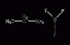 三氟化硼乙胺络合物结构式