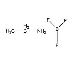 三氟化硼乙胺络合物结构式