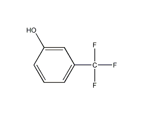 间三氟甲基酚结构式