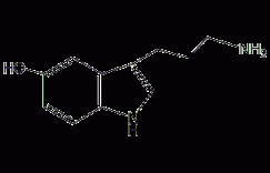 5-羟色胺结构式