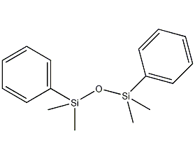 1,3-二苯基-1,1,3,3-四甲基二硅氧结构式