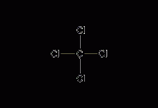 四氯化碳结构式