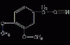 3,4-二甲氧基苯乙腈结构式
