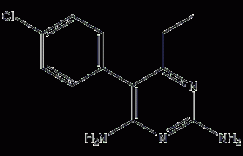 乙胺嘧啶结构式