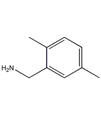 2,5-二甲基苄胺结构式