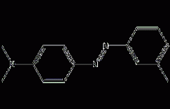 4-(二甲氨基)-3'-甲基偶氮苯结构式