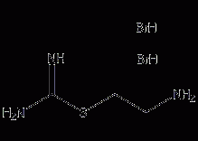 S-(2-氨乙基)异硫脲二氢溴酸盐结构式