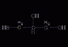 3-巯基-1,2-丙二醇结构式