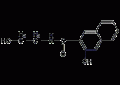 3-羟基-N-(2-羟乙基)-2-萘甲酰胺结构式
