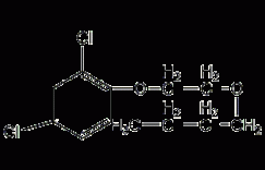 2,4-D-丁酯结构式