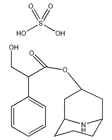 硫酸阿托品结构式