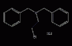 N-(2-氯乙基)二苄胺盐酸盐结构式