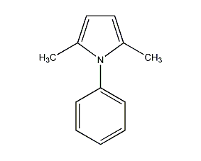 2,5-二甲基-1-苯基吡咯结构式