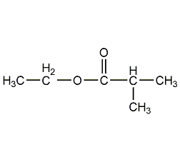 异丁酸乙酯结构式