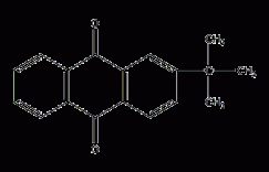 2-叔丁基蒽醌结构式