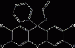 2',7'-二氯荧光素结构式