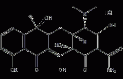 四环素盐酸盐结构式