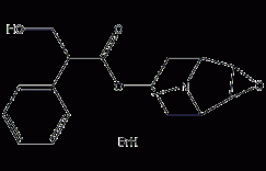 东莨菪碱氢溴酸盐结构式