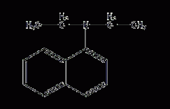 N,N-二乙基-1-萘胺结构式